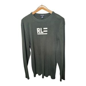 Vintage Ralph Lauren Polo Jeans Co. Long Sleeve Thermal Shirt Green Size XL Y2K